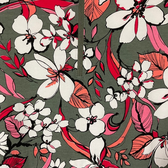 T by Talbots Quarter Zip Top - Picture 3 of 11